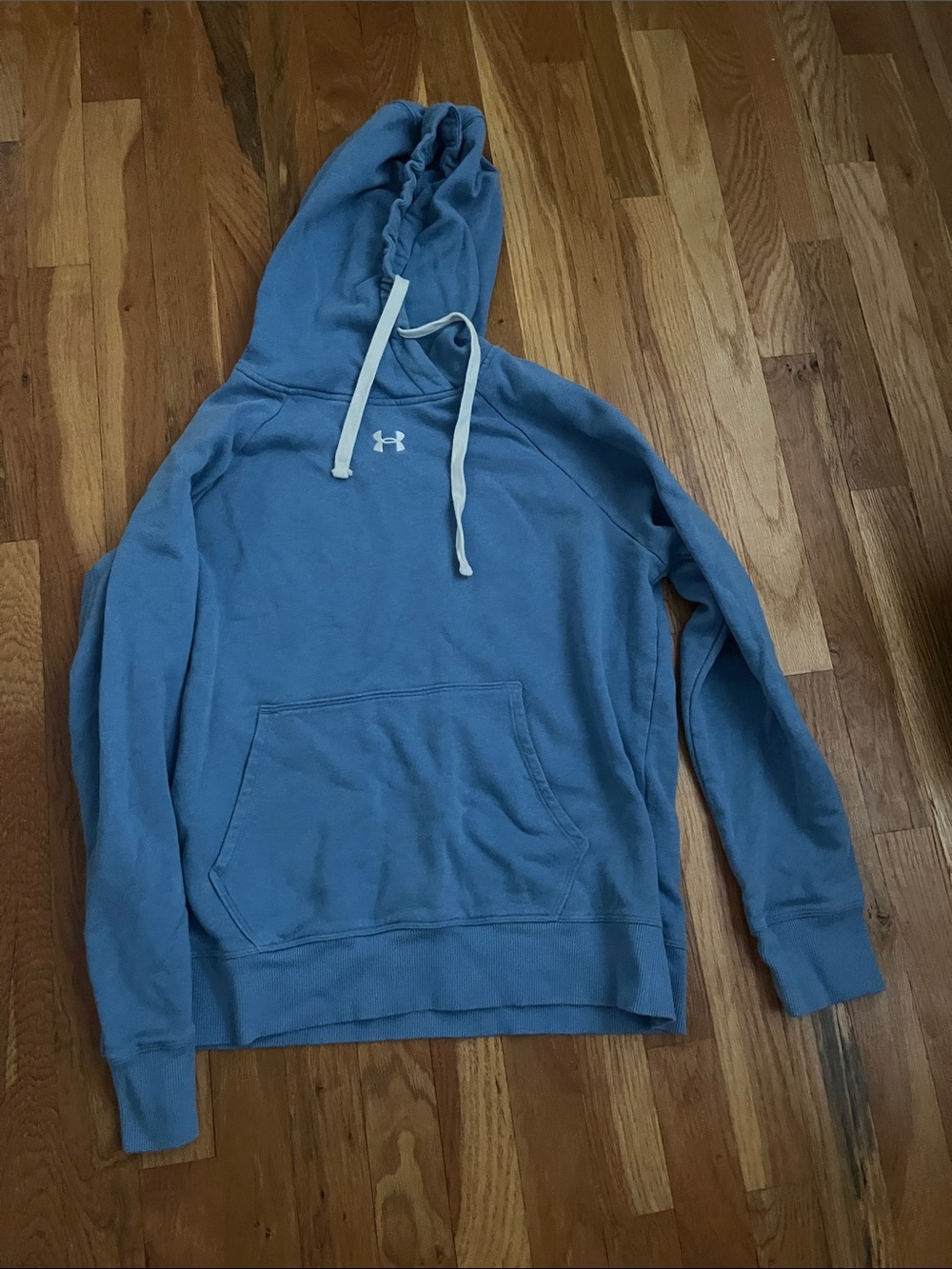 Under Armour Light Blue Hooded Pullover Sweatshirt